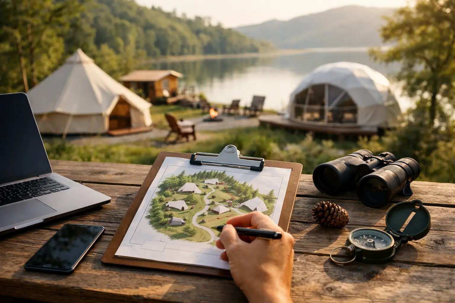Glamping Site Planning Checklist for Profitable Stays
