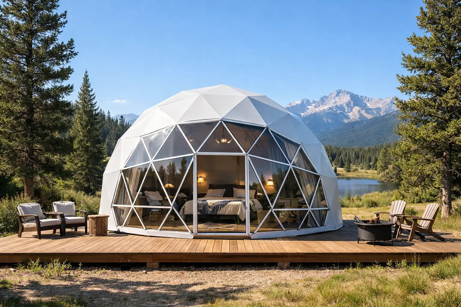 Multi Dome Glamping Layouts That Guests Book