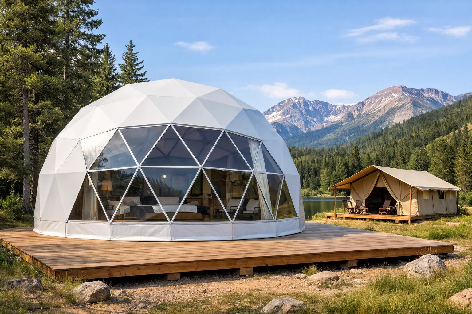 Geodesic Dome Versus Safari Tent: Which Wins?
