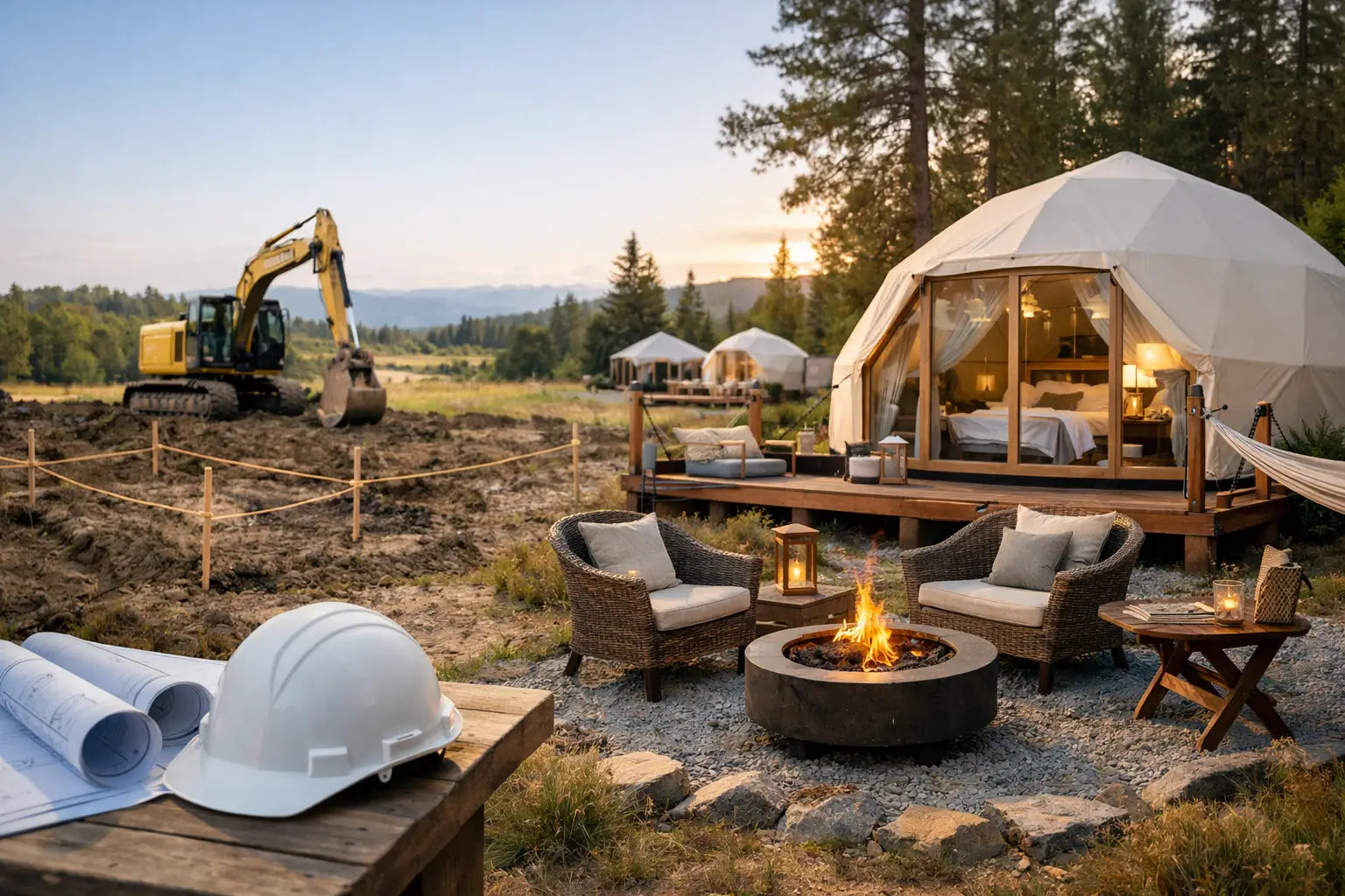 Turnkey Glamping Resort From Land to First Guest