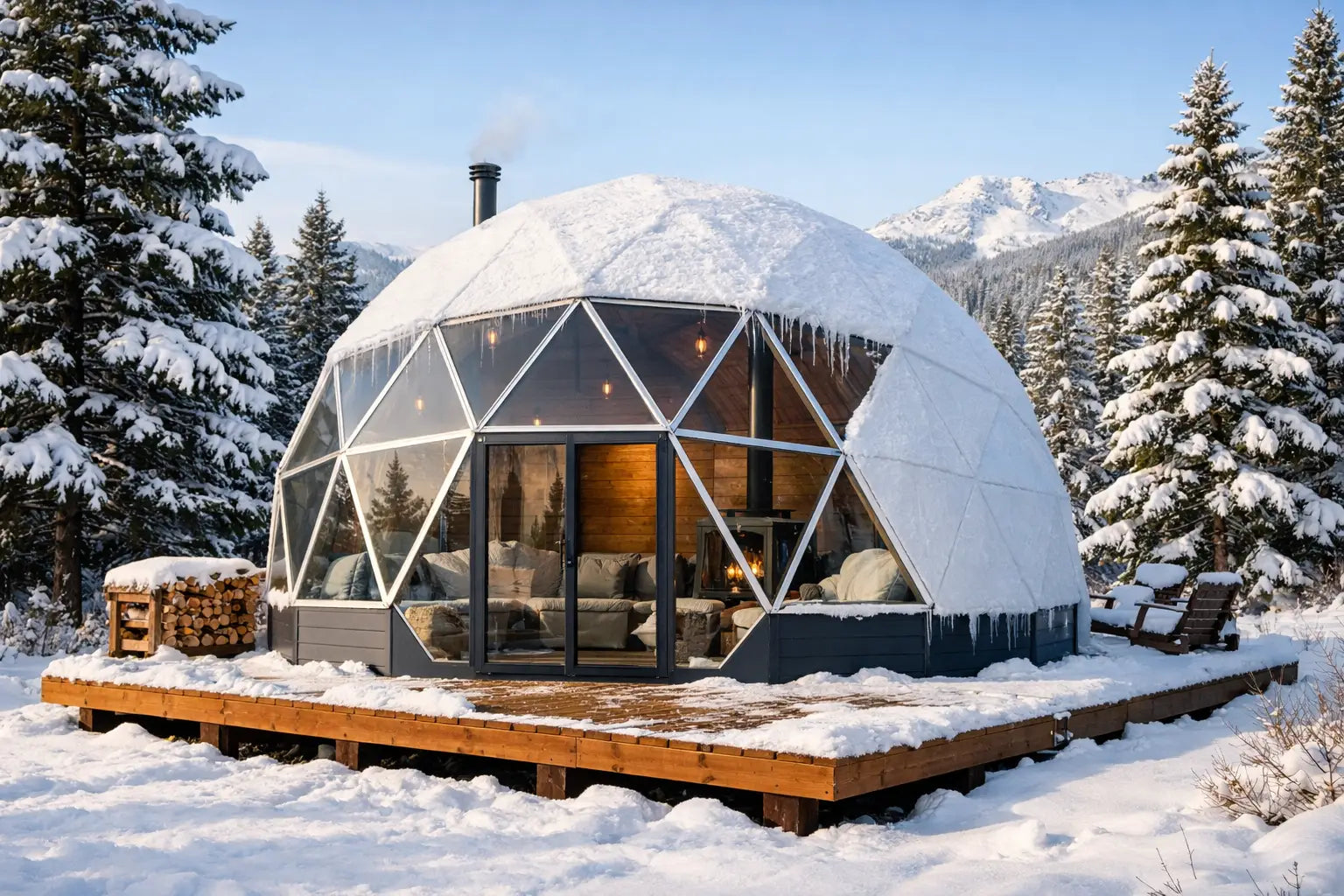 How to Winterize Geodesic Domes for Snow