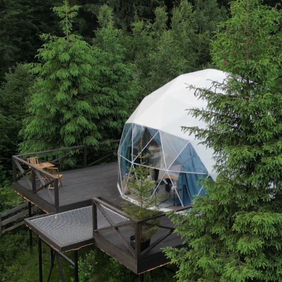 20 ft geodesic dome kit, glamping
