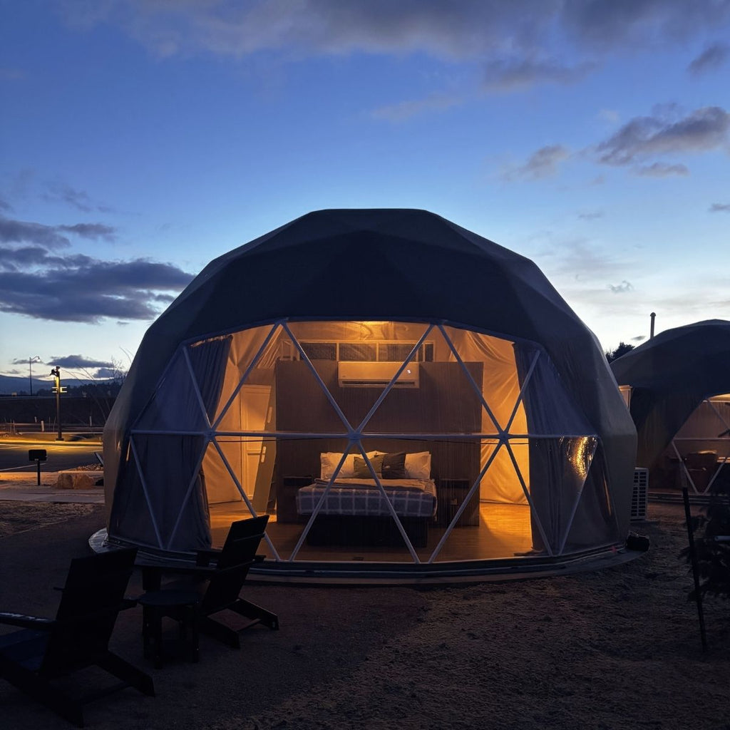 20 ft geodesic dome kit, four season