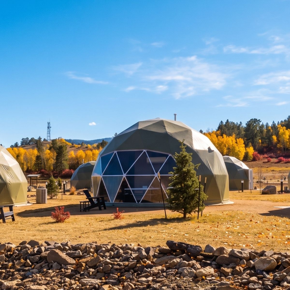 Dome 7 - 7m/23ft Geodesic Dome