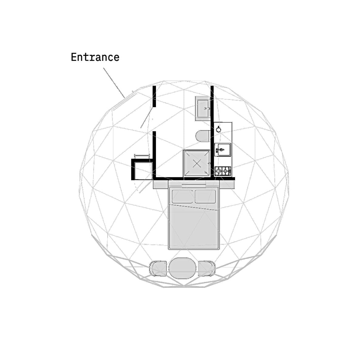 Dome 7 - 7m/23ft Geodesic Dome