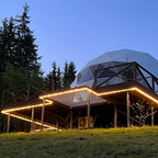 Harmony Dome 7 geodesic dome, 7m/23ft, panoramic window