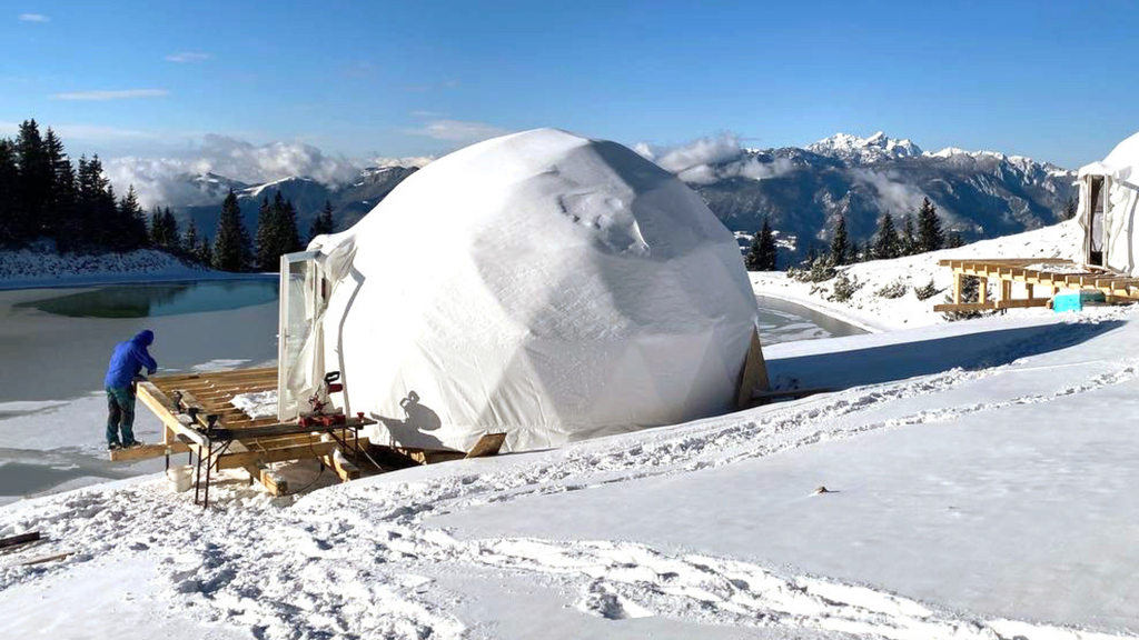 23 ft Geodesic Dome Kit